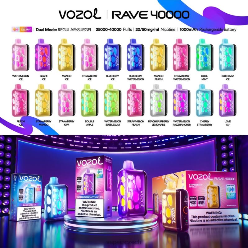 R60BR1 Vozol Rave 40000