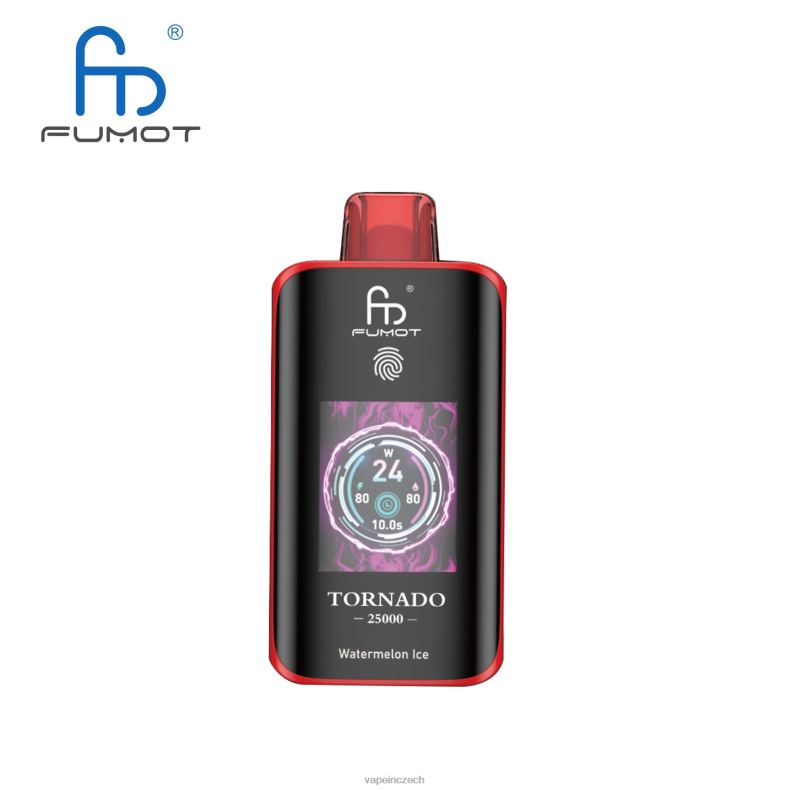 Vape Czech Republic - melounový led Fumot Tornado 25 000 jednorázových vaků 2PX2412