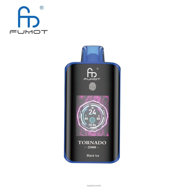 Vape In Czech - černý led Fumot Tornado 25 000 jednorázových vaků 2PX242