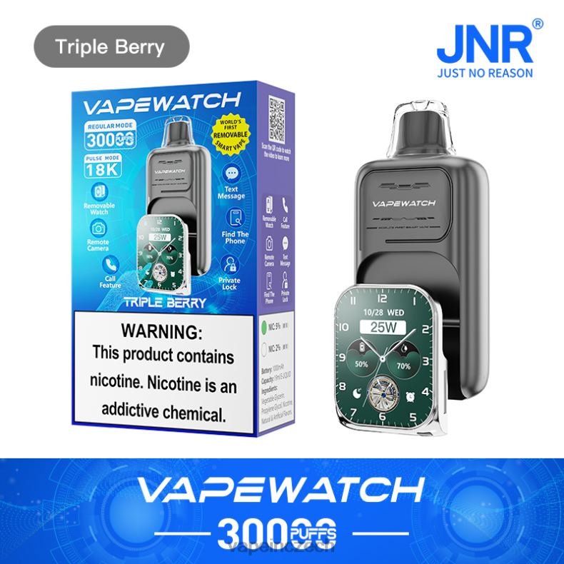 Vape Bez Nikotinu - trojitá bobule JNR vape hodinky 4LVJ26