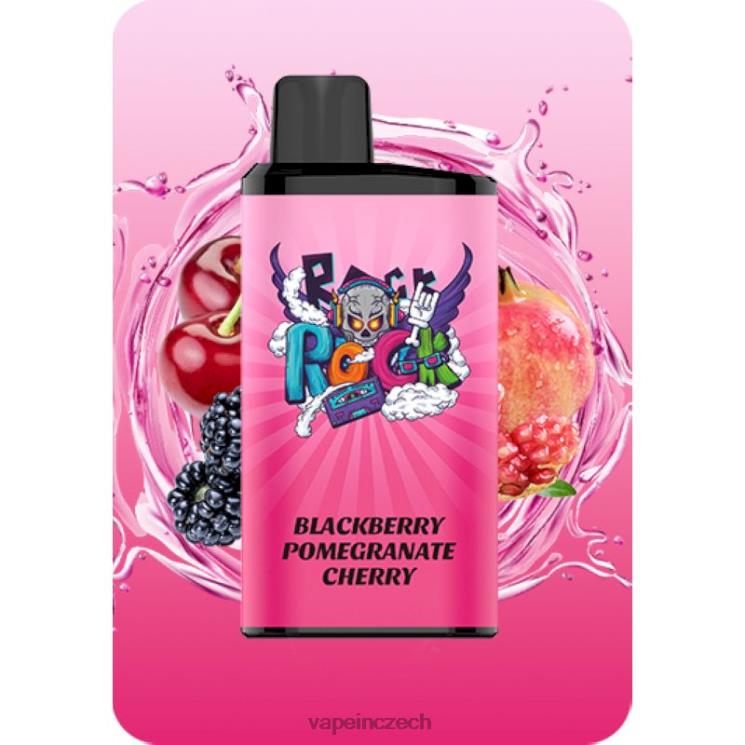 Vape Czech Republic - 4XV4H12 IGET Bar pro backberry granátové jablko třešeň