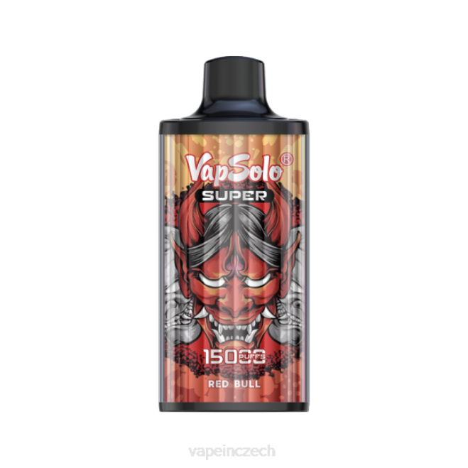 Vape Czech Republic - Vapsolo SUPER jednorázová vapa červený býk RV28132
