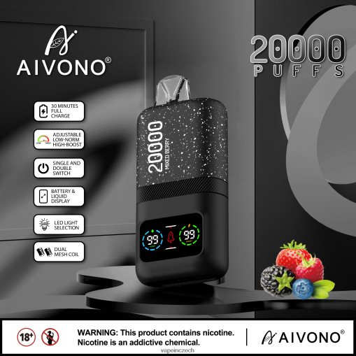 Vape Czech Republic - smíšené bobule Aivono AIM magic 20 000 L8HL2P78