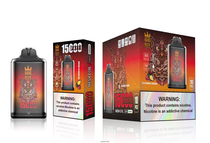 Vape In Czech - Bang Box s1-15000 šluků N8BLR4101 jahodové mango