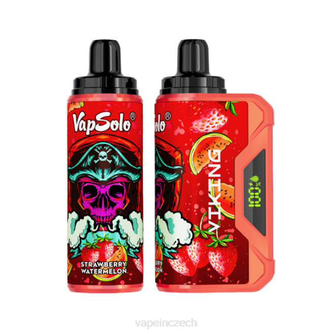 Vape In Czech - Vapsolo VIKING jednorázová vapa jahodový meloun RV28158