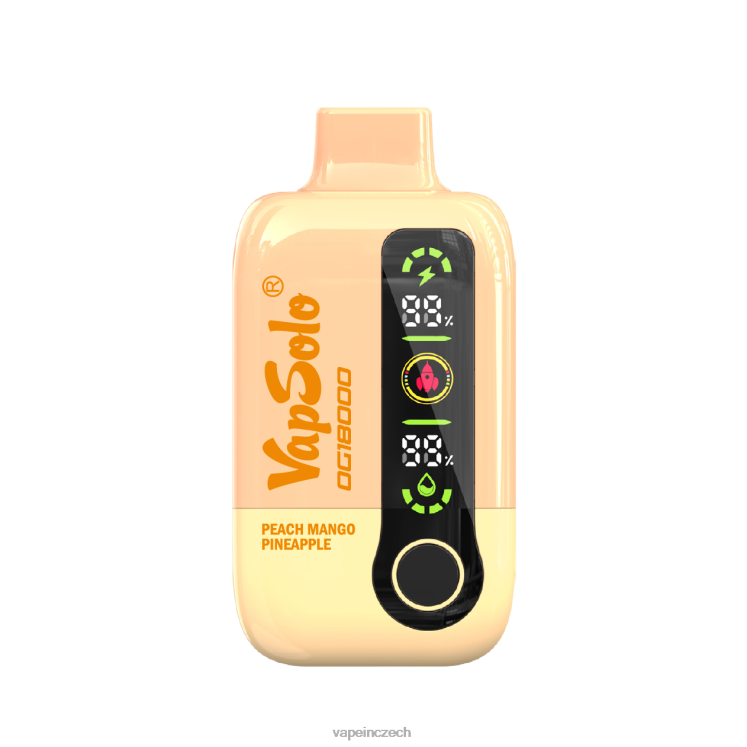 Vape In Czech - broskev mango ananas 6P24D5 VapSolo dg18000