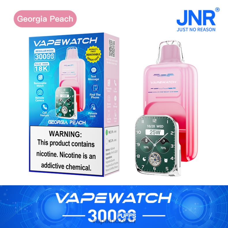 Vape In Czech - gruzínská broskev JNR vape hodinky 4LVJ23