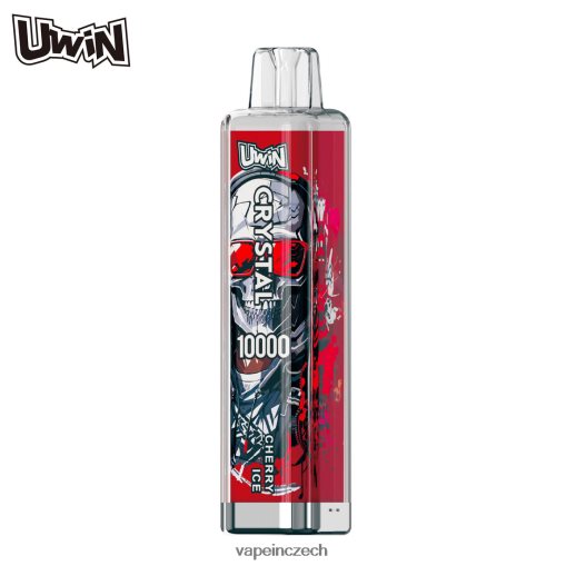 Vape In Czech - třešňový led UWIN CRYSTAL 10 000 jednorázových vapů L8HL2P371