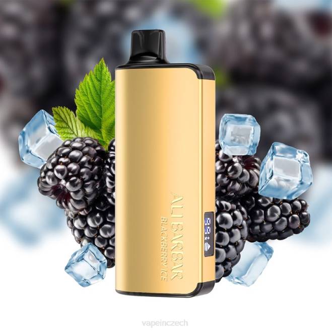 Vape Shop Brno - Alibarbar Ingot 20 000 jednorázových vaků ostružinový led RV2849