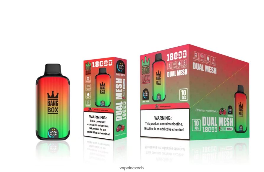 Vape Shop Brno - Bang Box 18 000 tahů N8BLR488 jahodový meloun