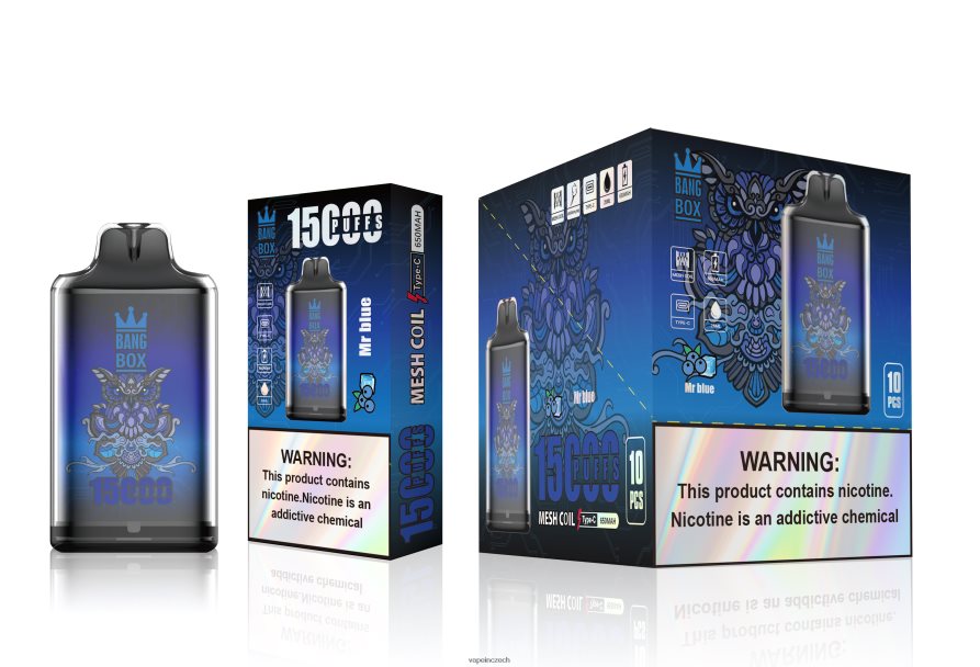 Vape Shop Brno - Bang Box s1-15000 šluků N8BLR4109 pan modrý