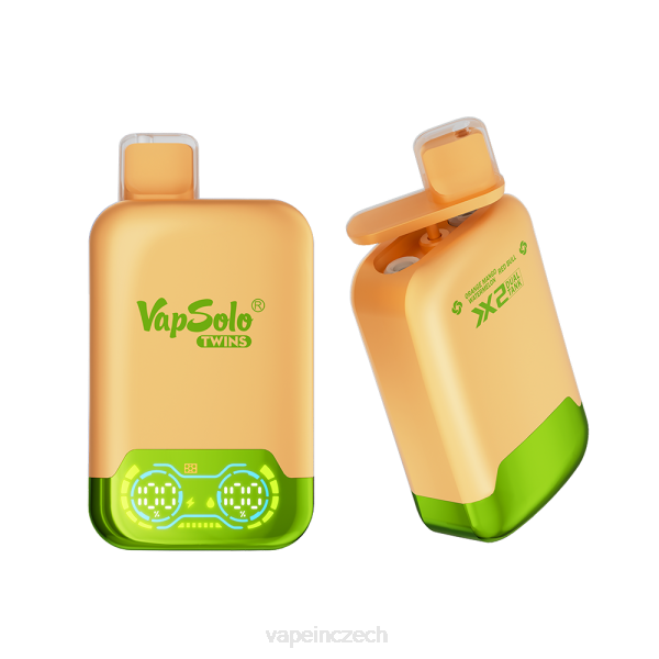 Vape Shop Brno - Vapsolo TWINS jednorázová vapa oranžový mango meloun & red bull RV28142