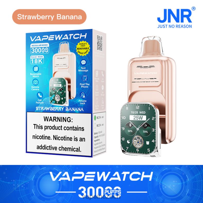 Vape Shop Brno - jahodový banán JNR vape hodinky 4LVJ27