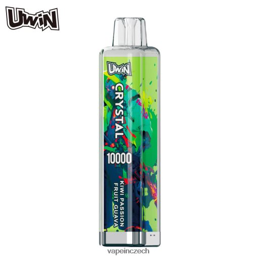 Vape Shop Brno - kiwi mučenka guava UWIN CRYSTAL 10 000 jednorázových vapů L8HL2P373