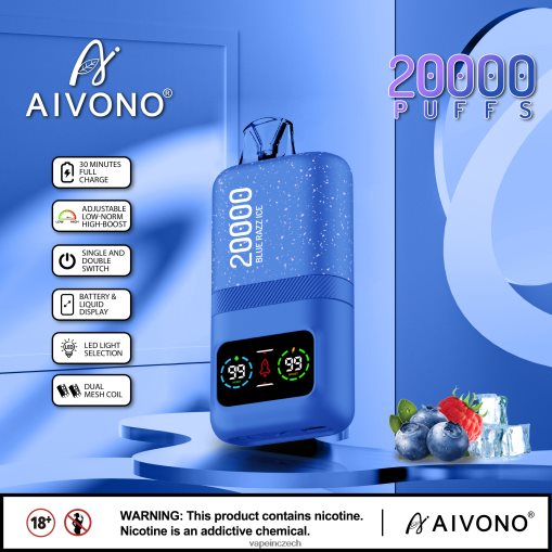 Vape Shop Brno - modrý razz led Aivono AIM magic 20 000 L8HL2P79