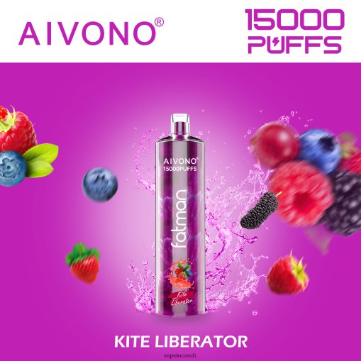 Vape Shop Brno - vysvoboditel draka Aivono FATMAN 15 000 L8HL2P13