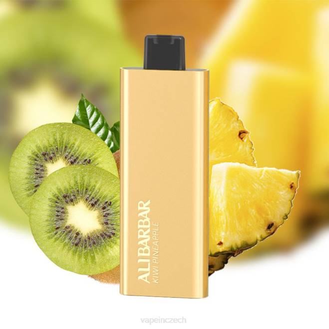 Vape Czech Republic - Alibarbar Pandora 7000 jednorázových vaků kiwi ananas RV2857