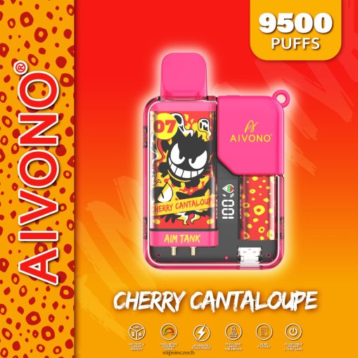 Vape Czech Republic - třešňový meloun Aivono AIM TANK 9500 L8HL2P45