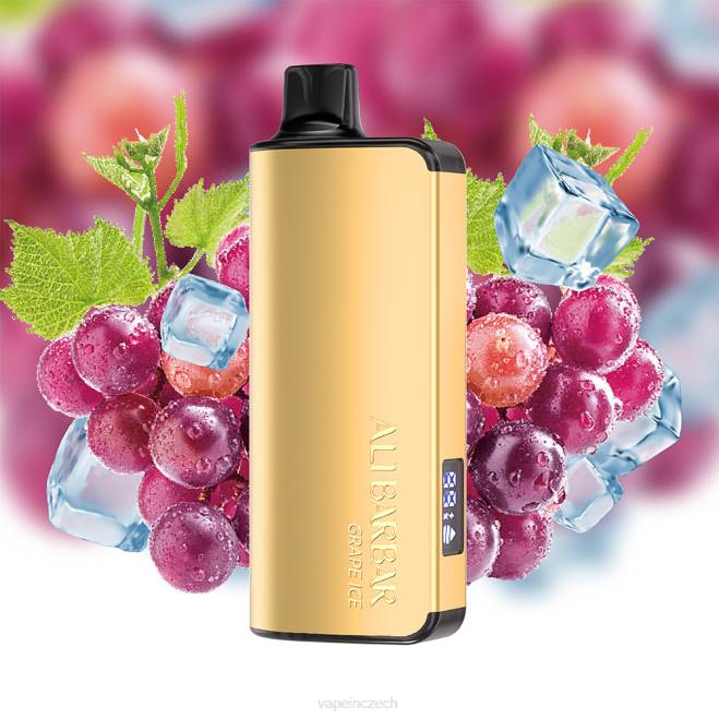 Vape In Czech - Alibarbar Ingot 9000 jednorázových vaků hroznový led RV2820