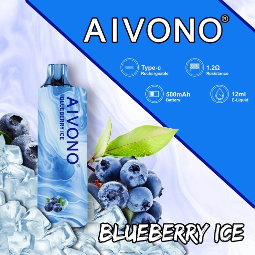 Vape In Czech - borůvkový led Aivono AIM GUN 7000 L8HL2P104