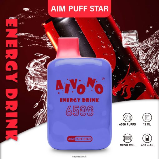 Vape In Czech - energetický nápoj Aivono AIM PUFF STAR 6500 L8HL2P293