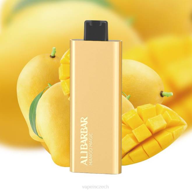 Vape Shop Brno - Alibarbar Pandora 7000 jednorázových vaků mango kouzlo RV2867
