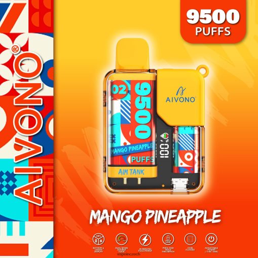 Vape Shop Brno - mango ananas Aivono AIM TANK 9500 L8HL2P34