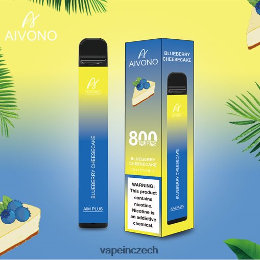 Vape Czech Republic - borůvkový tvarohový koláč Aivono AIM PLUS 800 L8HL2P174