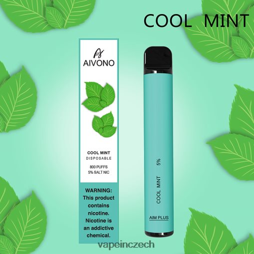 Vape Czech Republic - chladná máta Aivono AIM PLUS 800 L8HL2P177