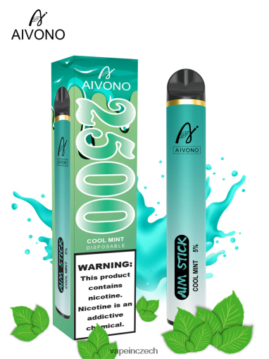 Vape Czech Republic - chladná máta Aivono AIM STICK 2500 L8HL2P159