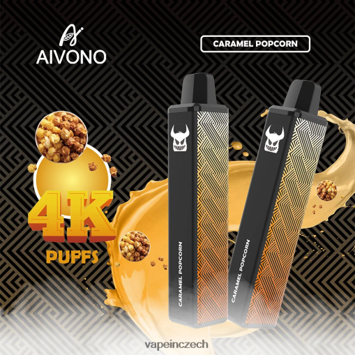Vape Czech Republic - karamelový popcorn Aivono AIM FREAK 4000 L8HL2P261