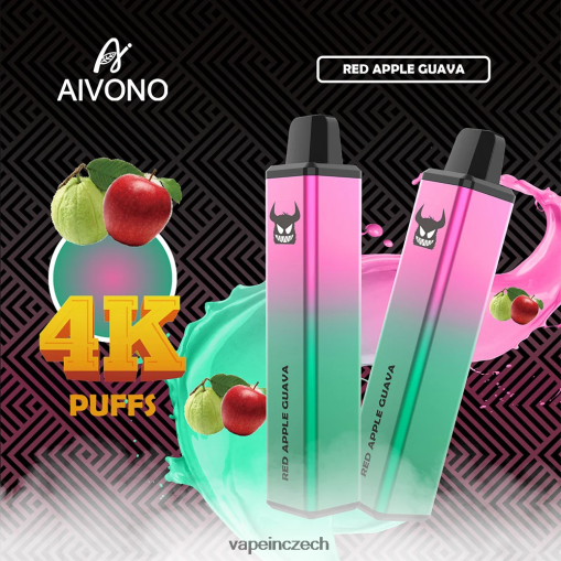 Vape In Czech - červené jablko guava Aivono AIM FREAK 4000 L8HL2P257