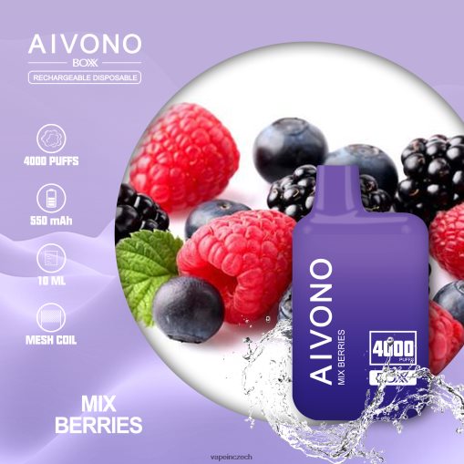 Vape In Czech - míchat bobule Aivono AIM BOXX 4000 L8HL2P215