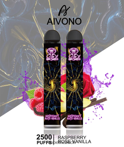 Vape In Czech - malinová růže vanilka Aivono AIM SNAKE 2500 L8HL2P317