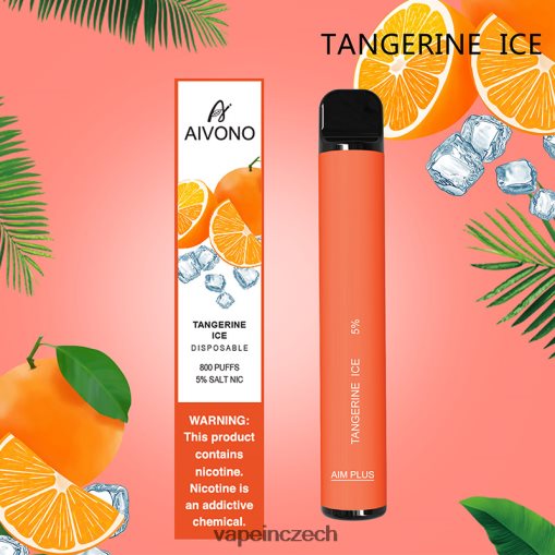 Vape In Czech - mandarinkový led Aivono AIM PLUS 800 L8HL2P197
