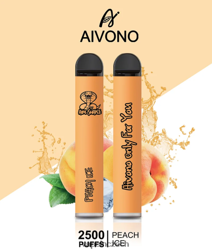 Vape Shop Brno - broskvový led Aivono AIM SNAKE 2500 L8HL2P316