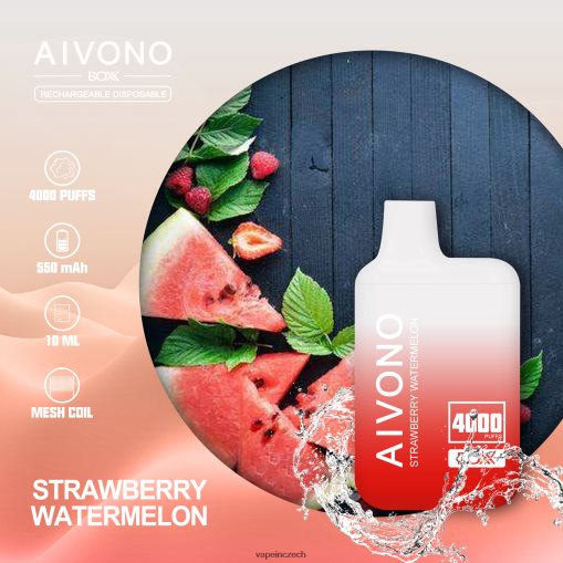 Vape Shop Brno - jahodový meloun Aivono AIM BOXX 4000 L8HL2P214