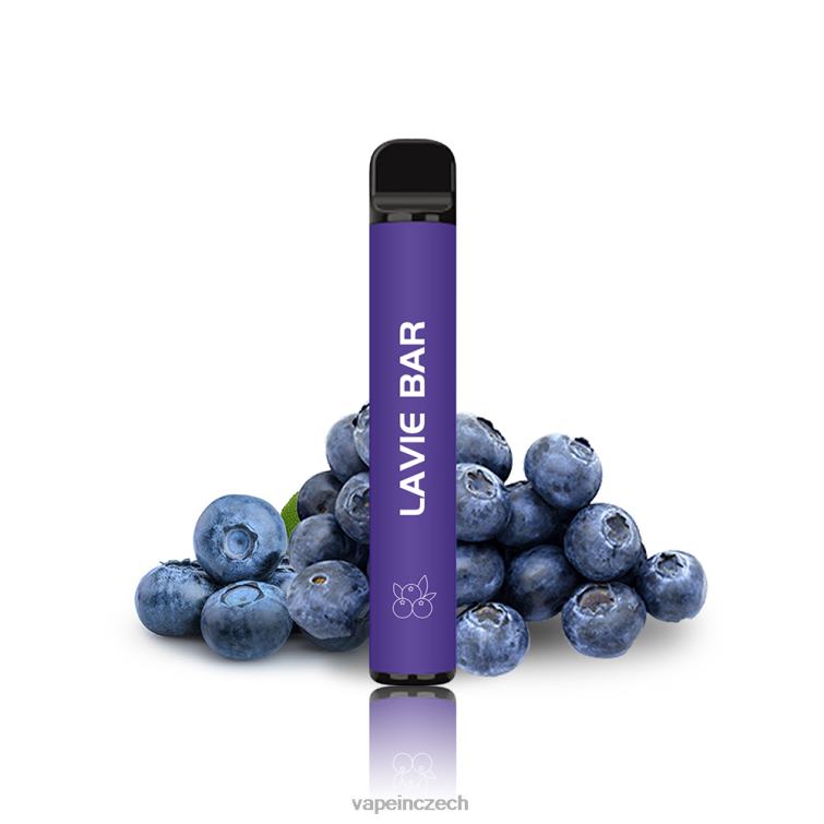 Vape Czech Republic - borůvka X6N40318 LAVIE BAR 2% verze 800 šluků