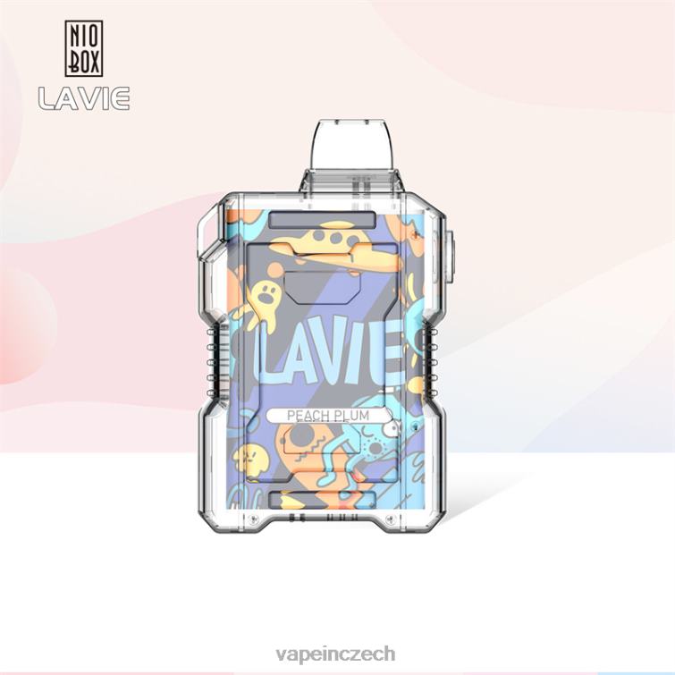 Vape Czech Republic - broskvová švestka X6N40198 LAVIE NIO BOX 9000 šluků