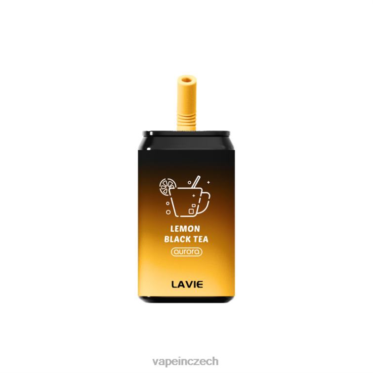 Vape Czech Republic - černý citronový čaj X6N40150 LAVIE Aurora 11 000 šluků