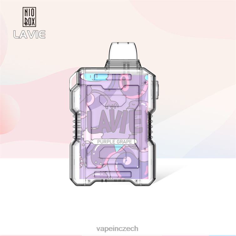 Vape Czech Republic - fialové hrozny X6N40192 LAVIE NIO BOX 9000 šluků