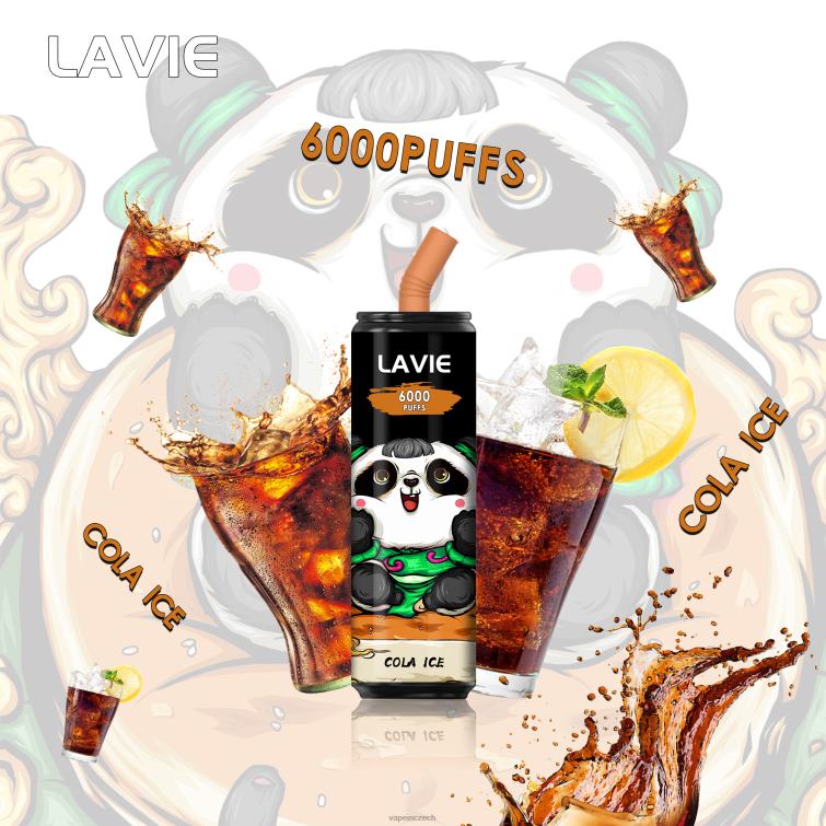 Vape Czech Republic - kolový led X6N40276 LAVIE Coke BAR 6000 šluků