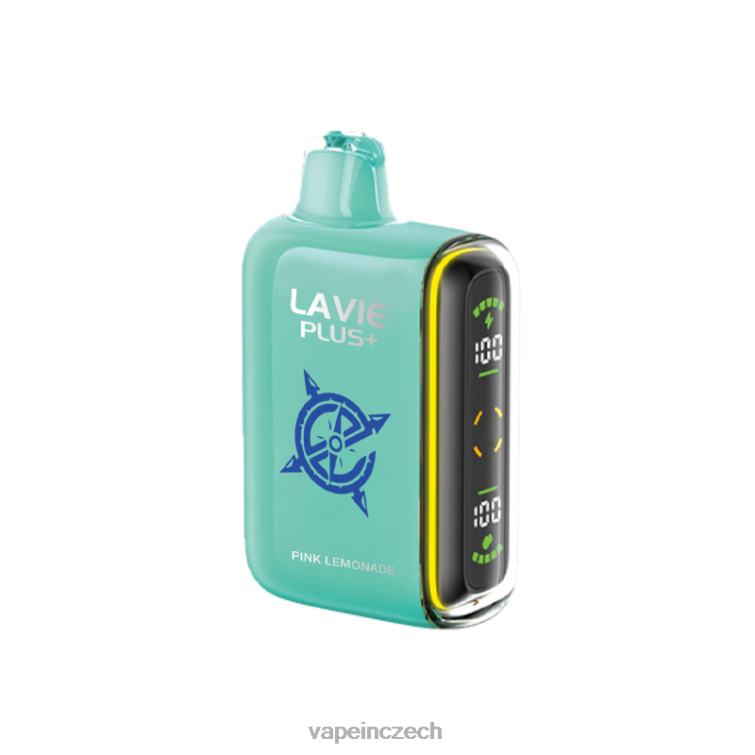 Vape Czech Republic - růžová limonáda X6N4093 LAVIE PLUS 15 000 šluků