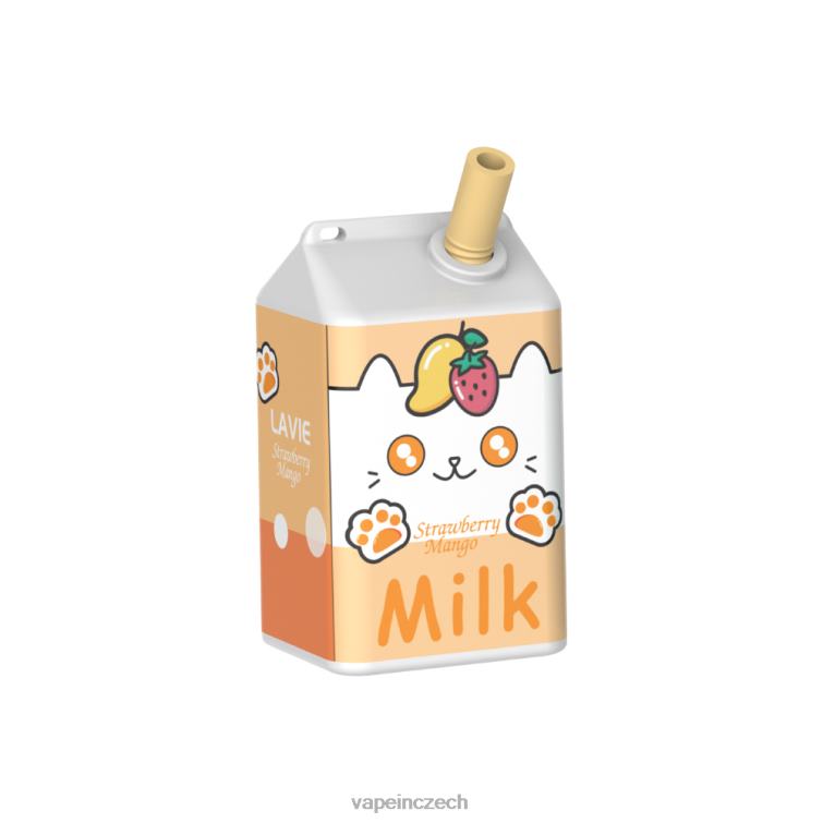 Vape In Czech - jahodové mango X6N40182 LAVIE MILK 7000 šluků