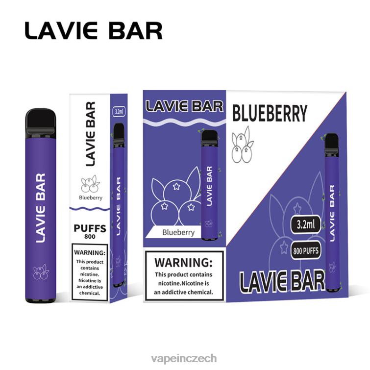 Vape Shop Brno - borůvkový led X6N40310 LAVIE BAR 800 potahů