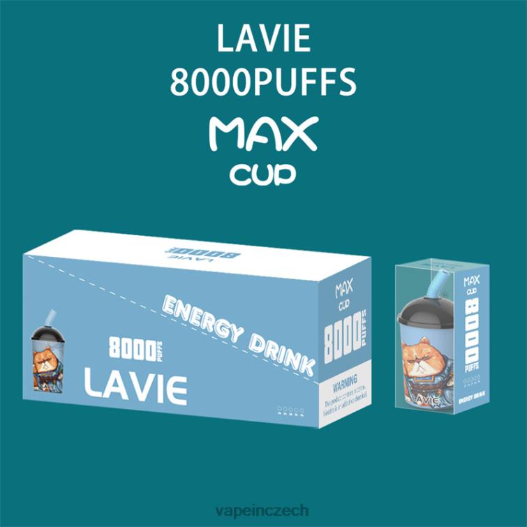 Vape Shop Brno - energetický nápoj X6N40259 LAVIE Max Cup 8000 šluků