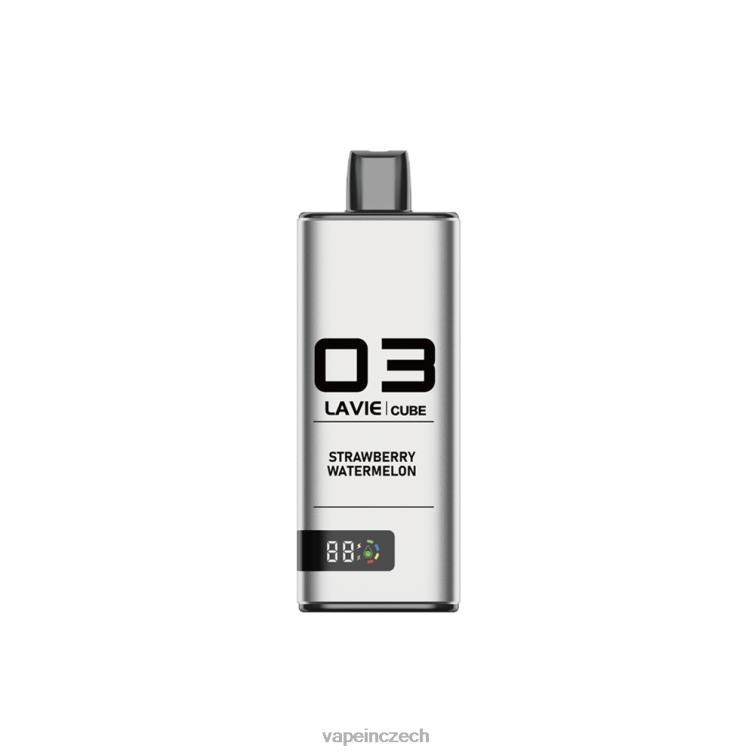 Vape Shop Brno - jahodový meloun X6N4037 LAVIE Cube 20 000 potahů