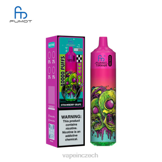Vape Czech Republic - Fumot Tornado 30k hudby jahodový hroznový LL82L27