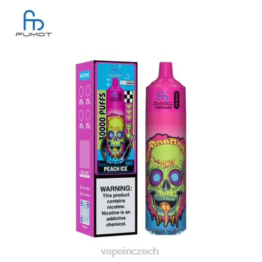 Vape In Czech - Fumot Tornado 30k hudby broskvový led LL82L20