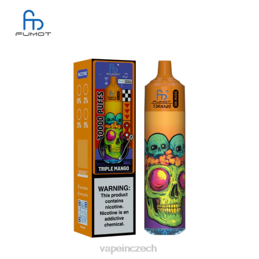 Vape In Czech - Fumot Tornado 30k hudby trojité mango LL82L29